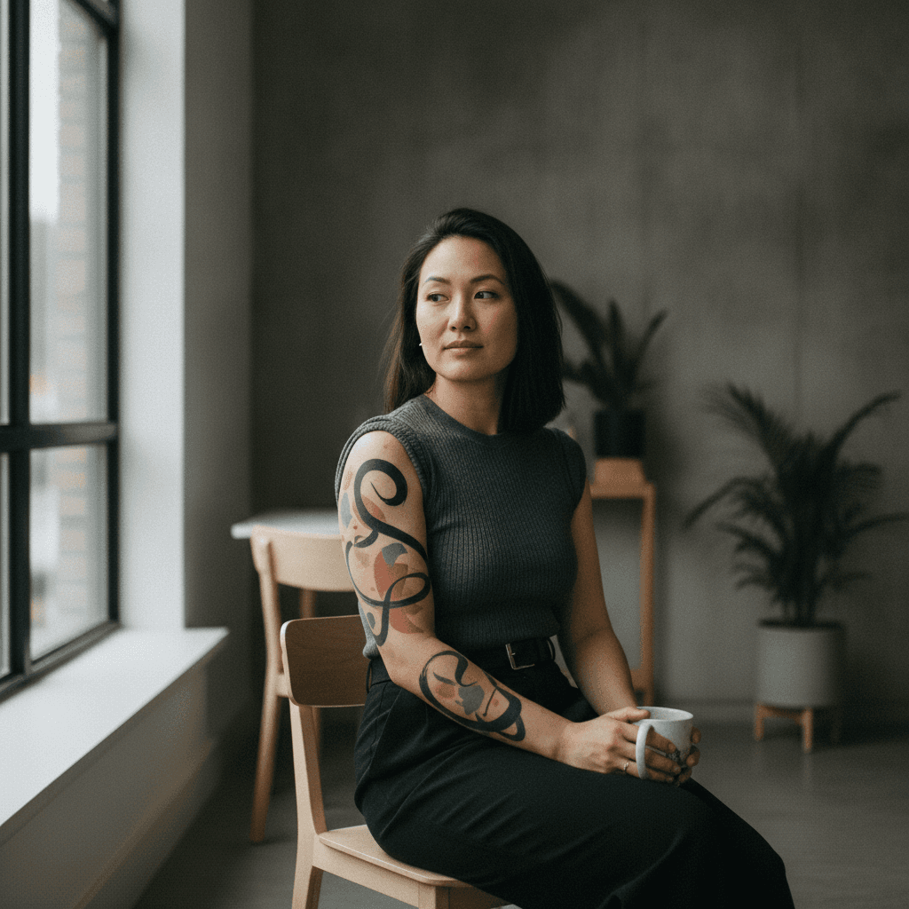Abstract Tattoos: Style Guide, Cost, and Design Ideas